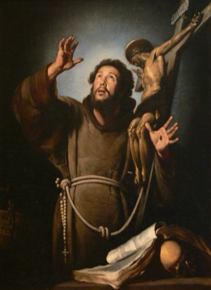 San Francesco in estasi