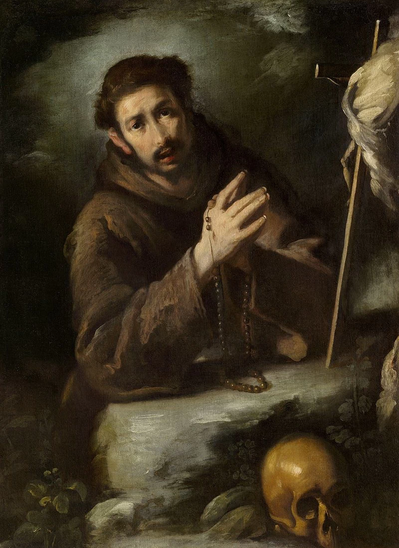 San Francesco in preghiera