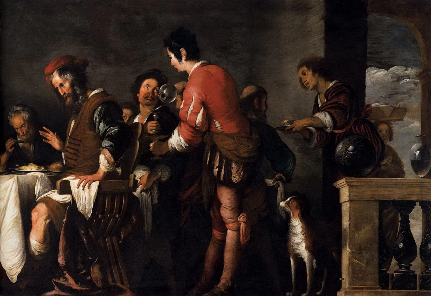Banchetto in casa di Simone - dettaglio1, Gallerie dell'Accademia, Venice