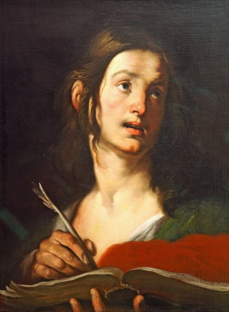 Giovanni evangelista - Louvre, Parigi