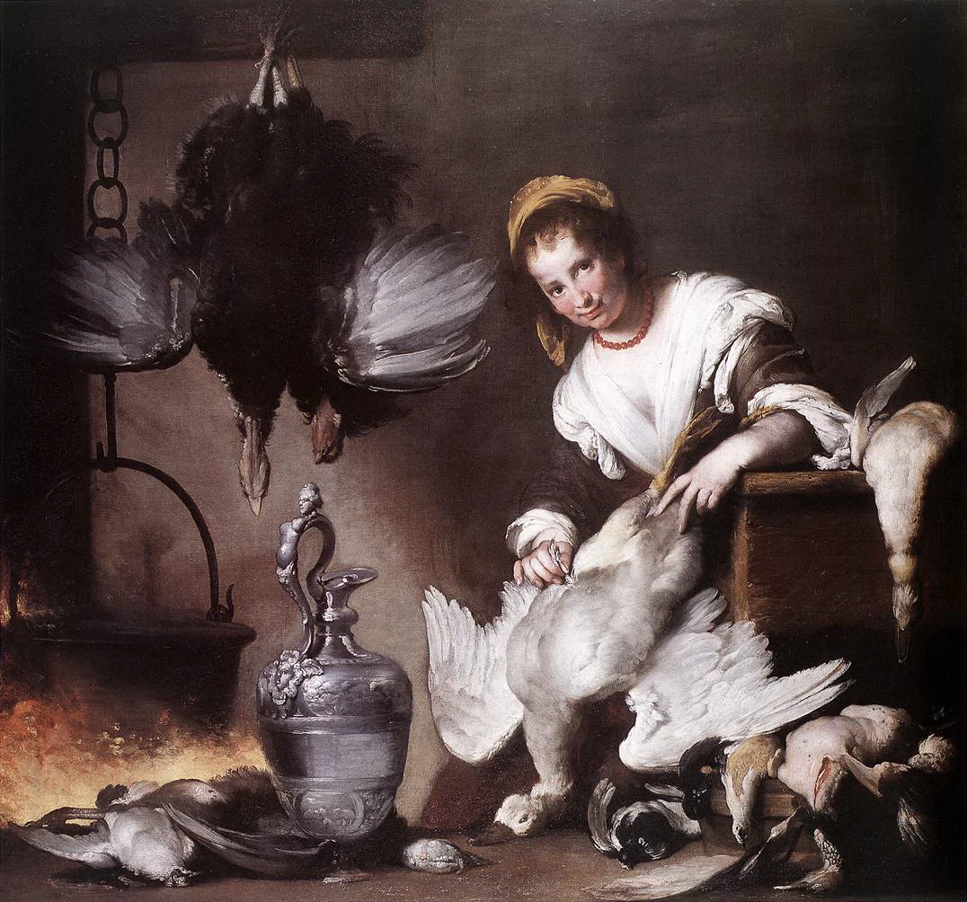 La cuoca - Galleria di Palazzo Rossi, Genoa