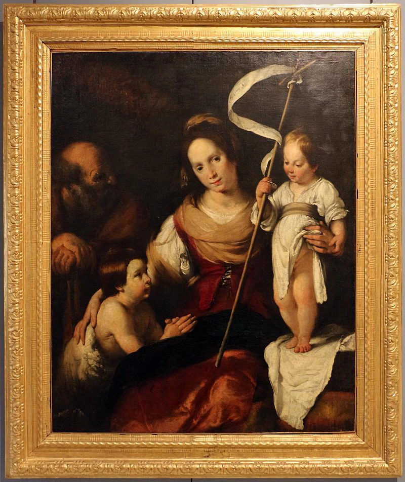 La Sacra Famiglia con san Giovannino