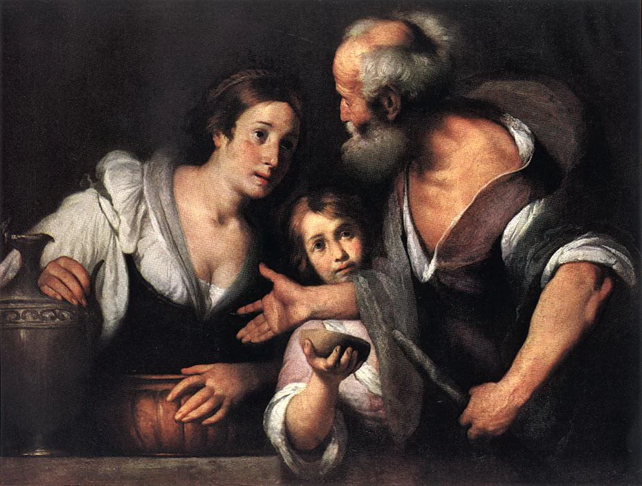 Profeta Elia e la vedova di Sarepta - Kunsthistorisches Museum, Vienna