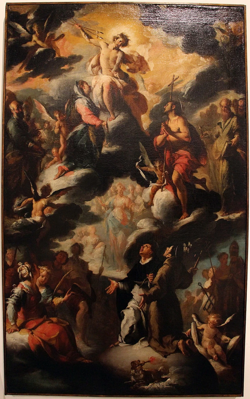 Visione di san Domenico - Accademia Ligustica di Belle Arti