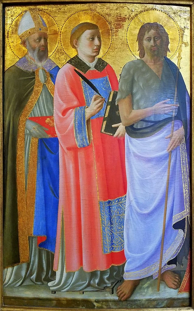 Zanobi Strozzi 54 San Nicola, Giovanni Battista e Lorenzo The Hyde Collection