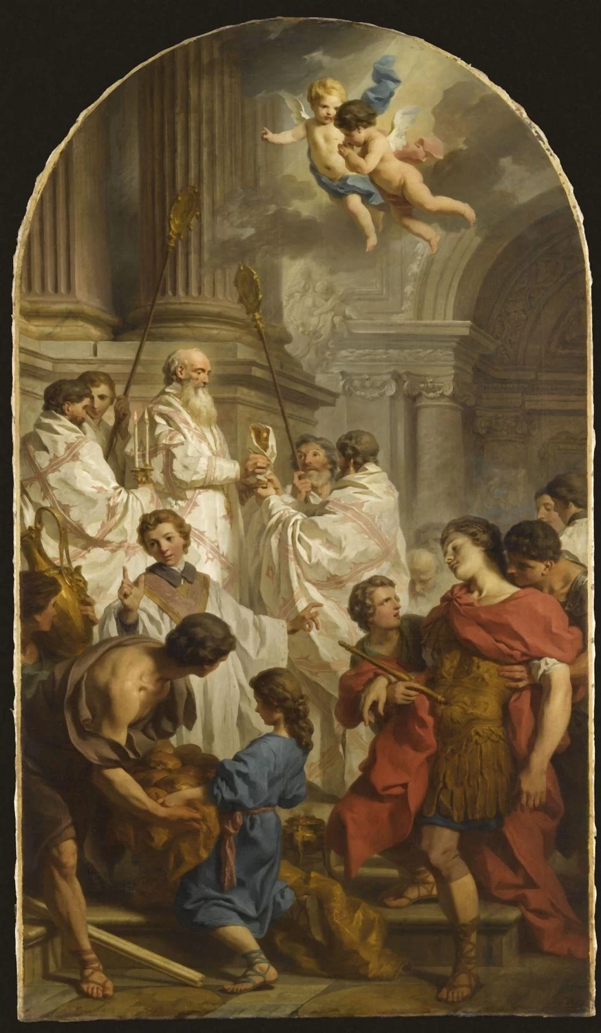 Pierre Subleyras 102 Messa di San Basilio