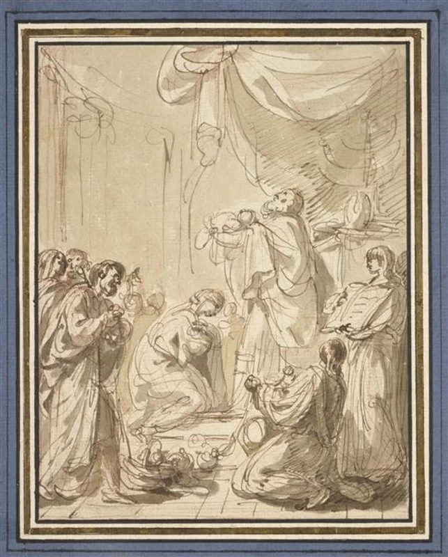 Joseph Benoît Suvée 58 Presentazione di Gesù al Tempio Louvre, Parigi