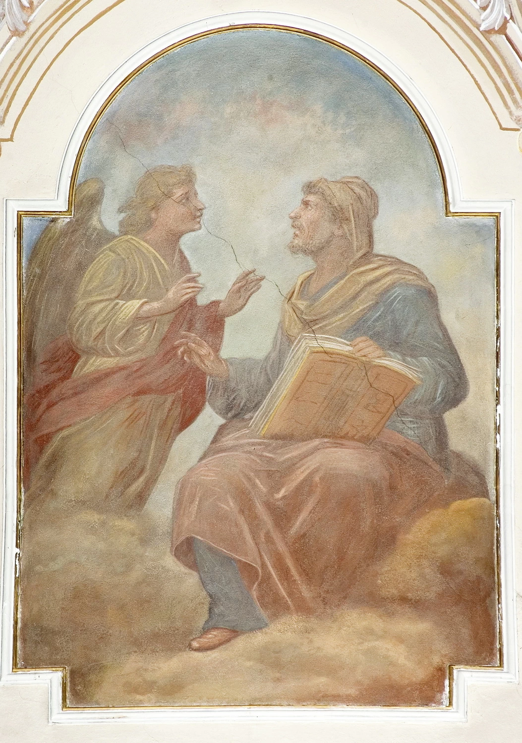 Luigi Tagliaferri 105 San Matteo e l'angelo Chiesa di S. Lorenzo Martire, Camignone, Brescia