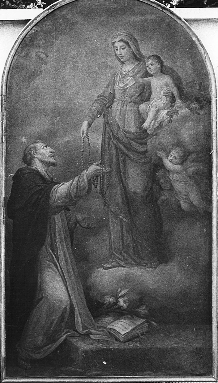 Luigi Tagliaferri 125 Madonna con Bambino e San Domenico Vedano al Lambro, Milano