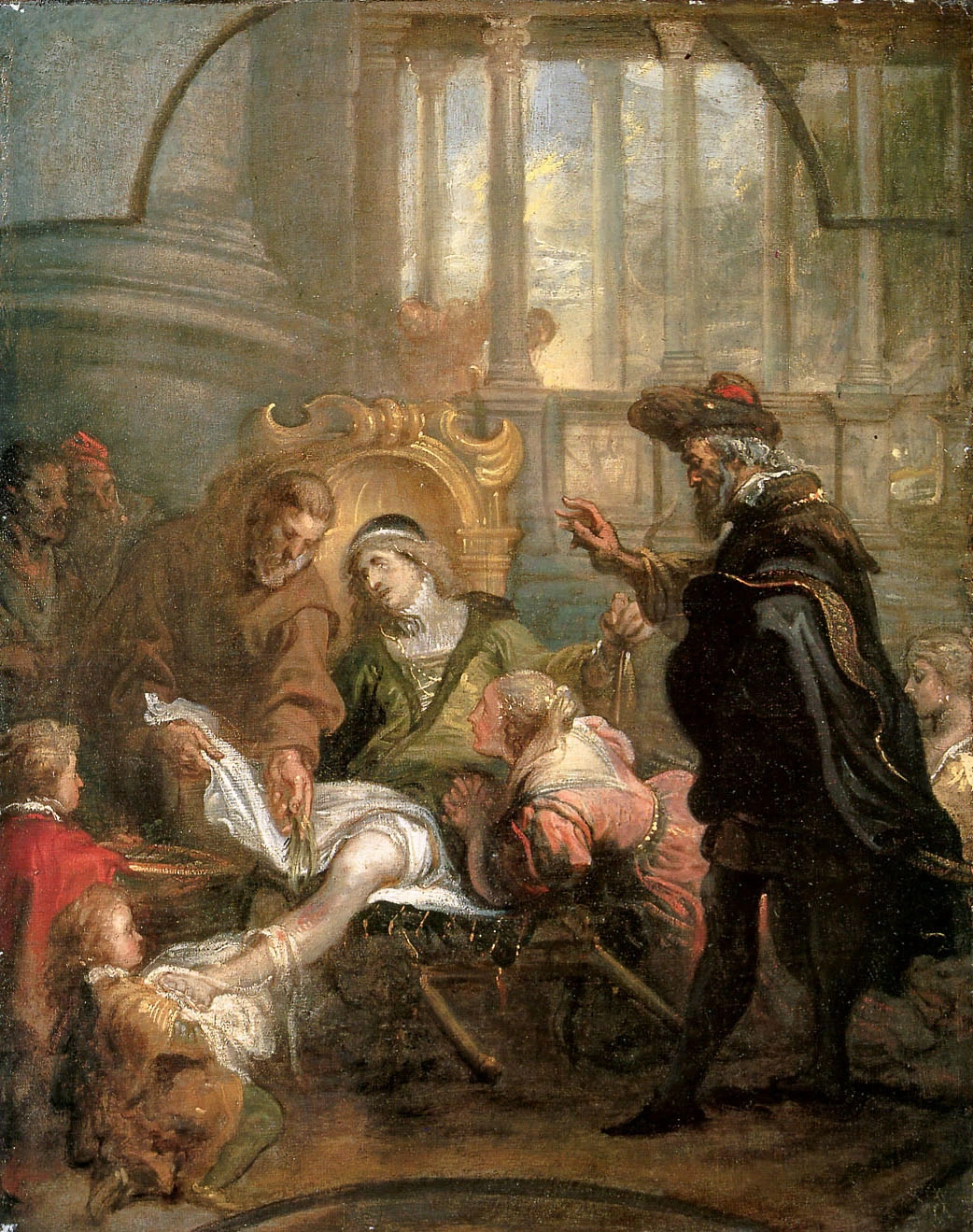 Theodoor van Thulden 91 San Francesco guarisce Giovanni di Carat