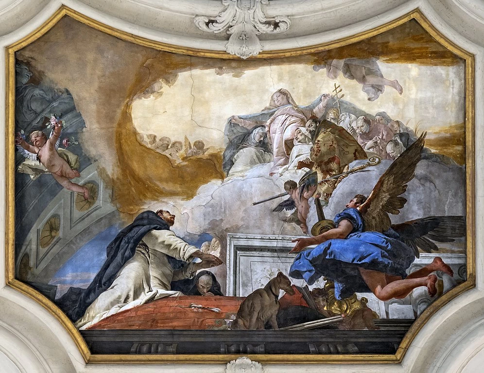 14 Tiepolo Giambattista santa Maria del Rosario Venezia