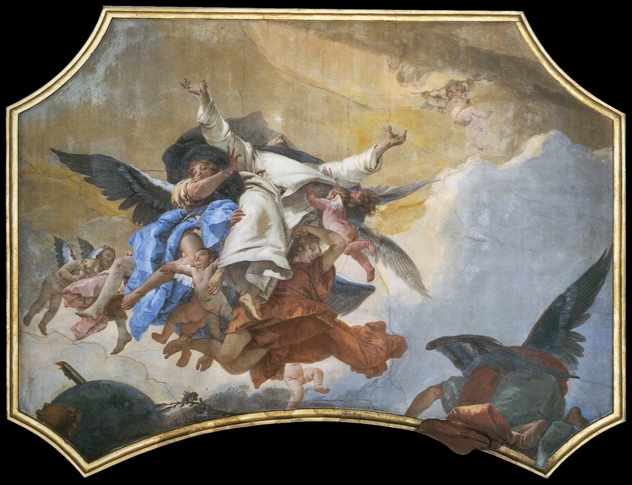 15 Tiepolo Giambattista san Domenico in gloria