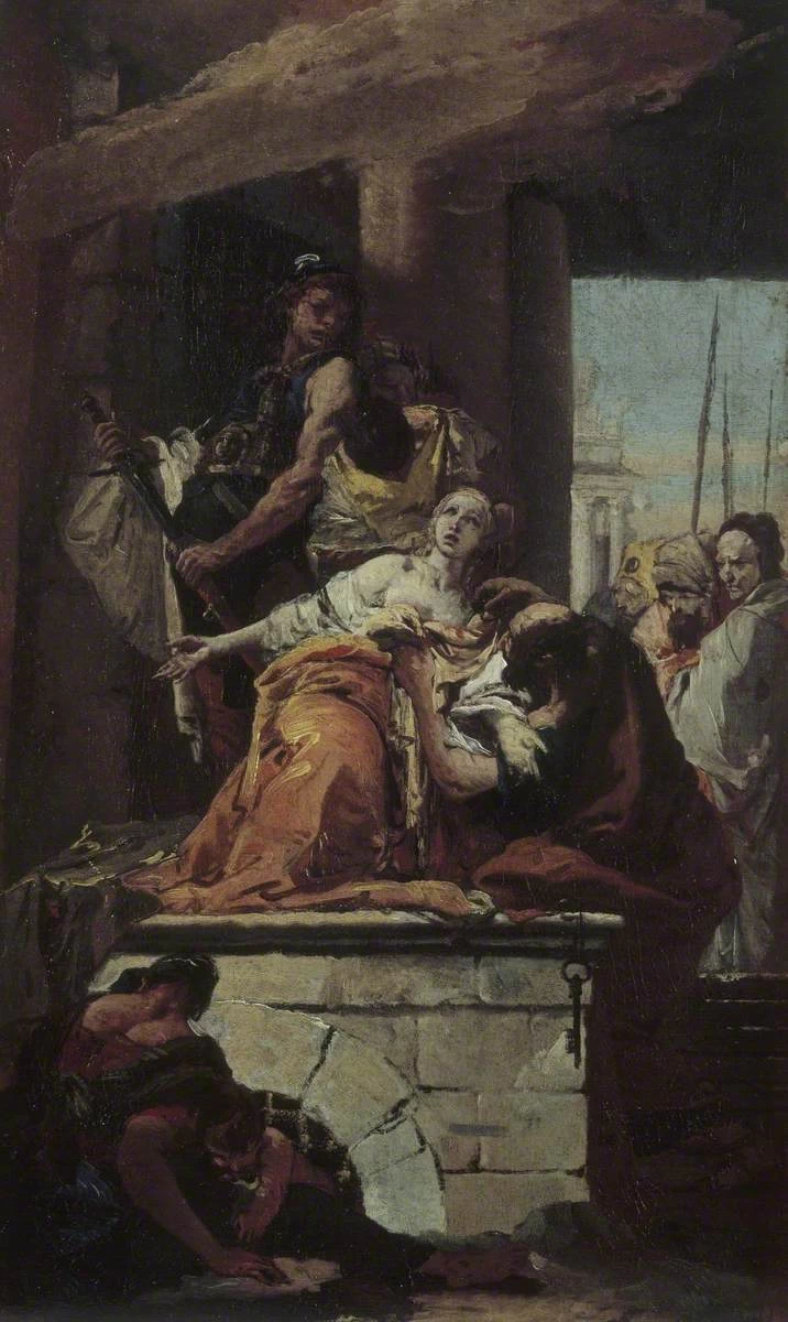 Giambattista Tiepolo 361 Martirio di sant'Agata Courtauld Institute of Art, Londra
