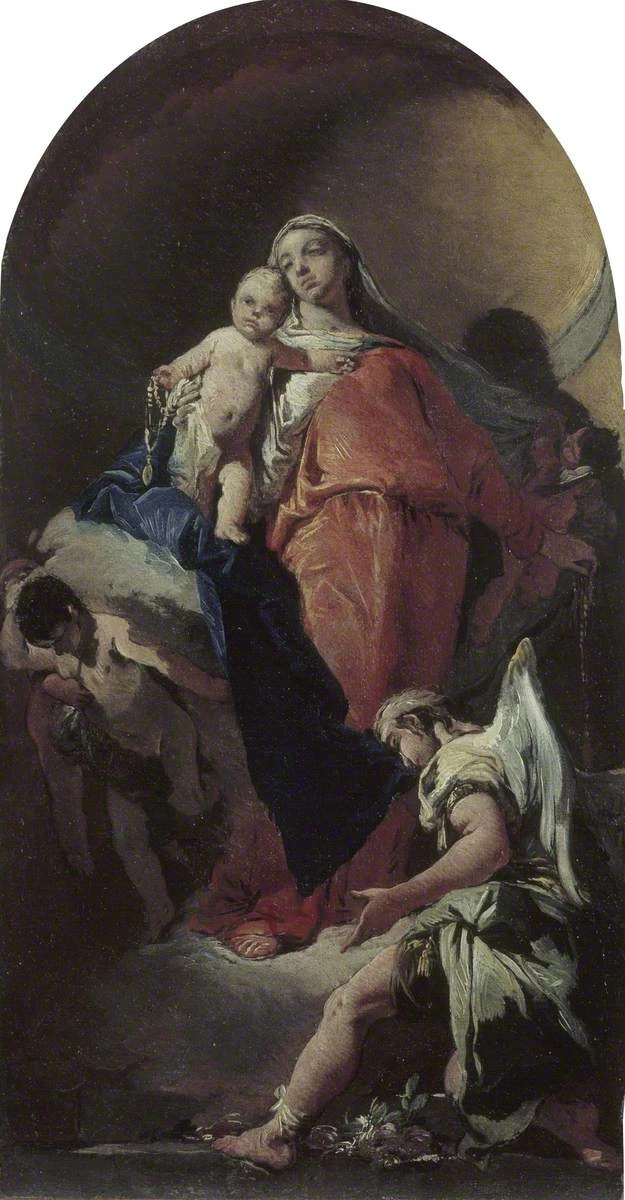 Giambattista Tiepolo 400 Madonna col Bambino e angeli Courtauld Institute of Art, Londra