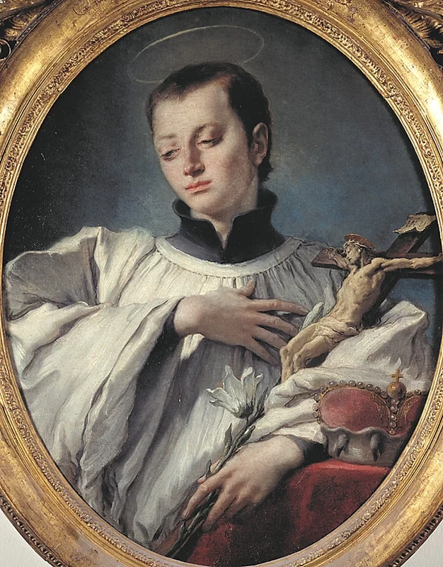 Giandomenico Tiepolo 193 San Luigi Gonzaga Pinacoteca Brera, Milano