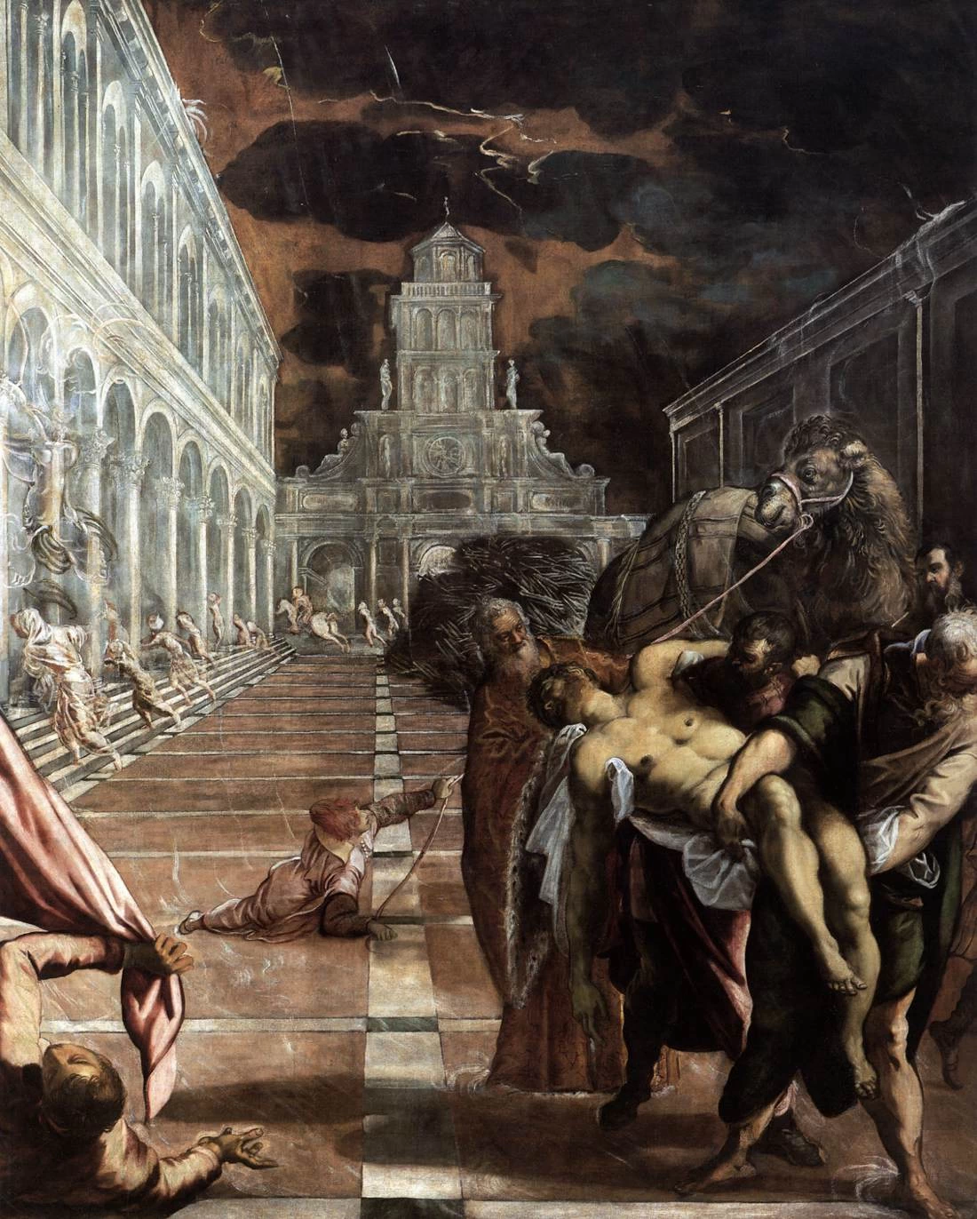 Il furto del cadavere di San Marco - Galleria dell'Accademia venezia