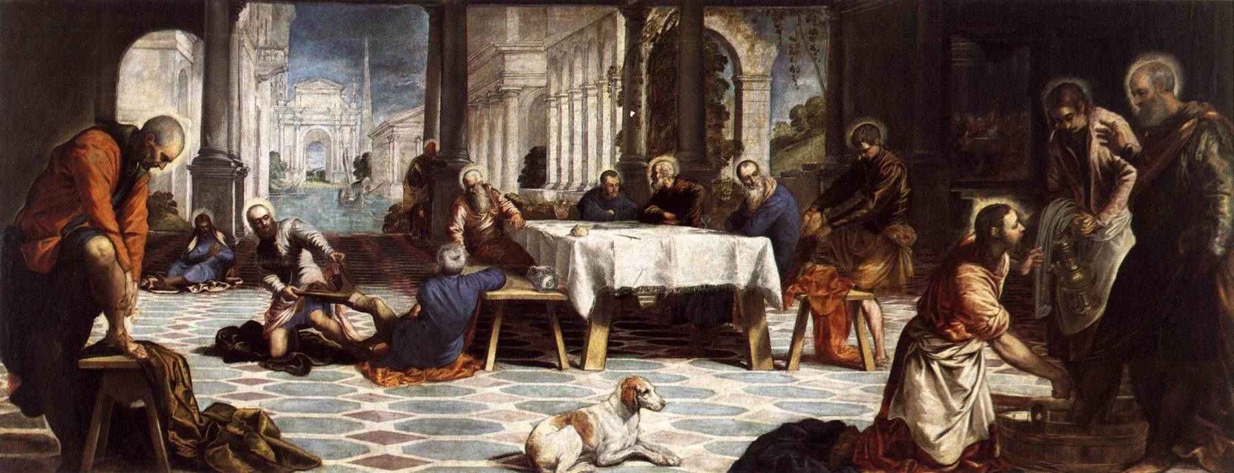 Cristo lava i piedi ai discepoli - Museo del Prado, Madrid