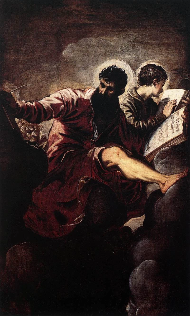 Gli evangelisti Marco e Giovanni - Santa Maria del Giglio, Venice