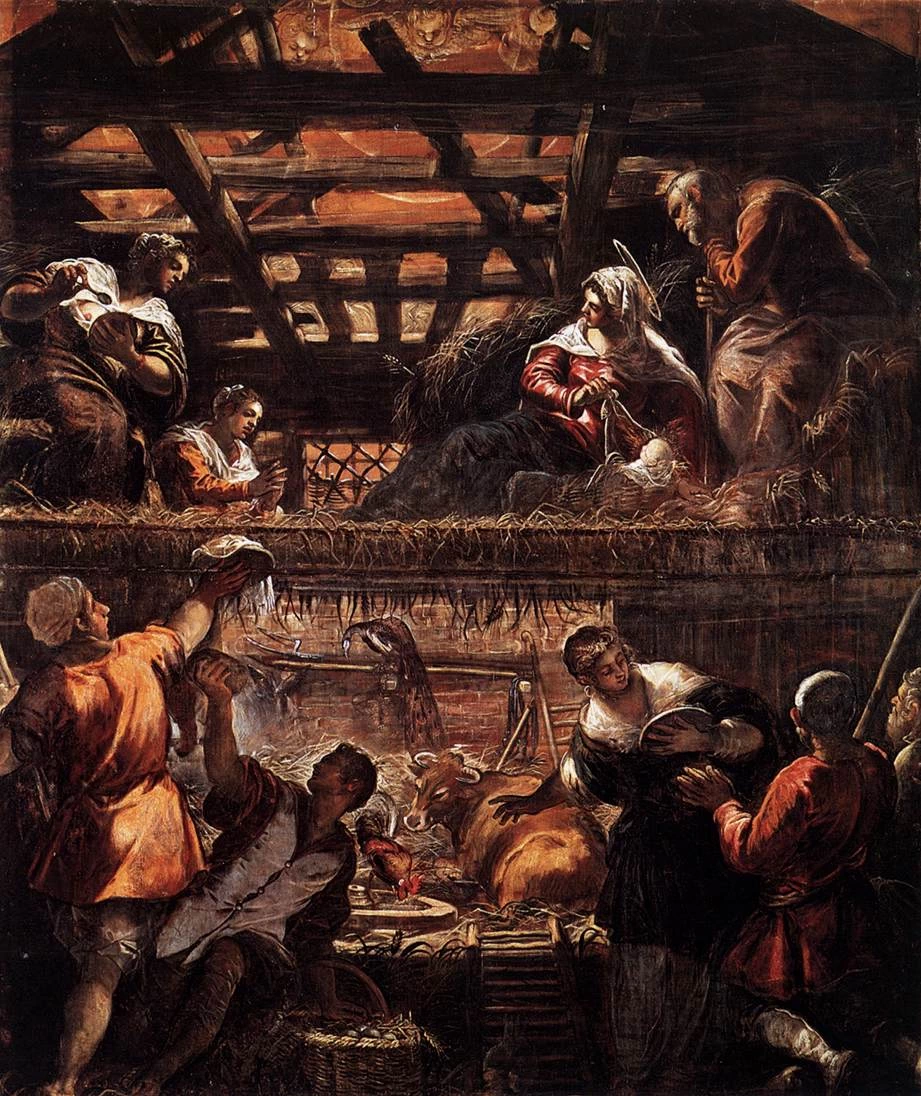 Adorazione dei pastori - Scuola Grande di San Rocco, Venice