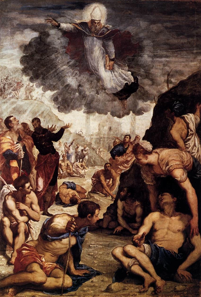 Il miracolo di Sant'Agostino - useo Civico, Vicenza