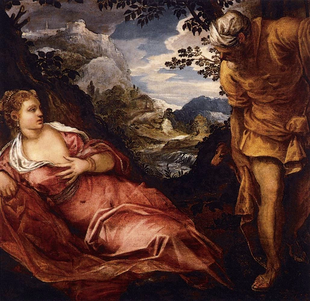 Incontro tra Tamar e Judah - Museo Thyssen, Bornemisza, Madrid