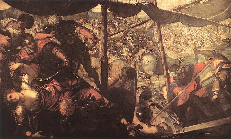 La battaglia tra i turchie cristiani - Museo del Prado, Madrid