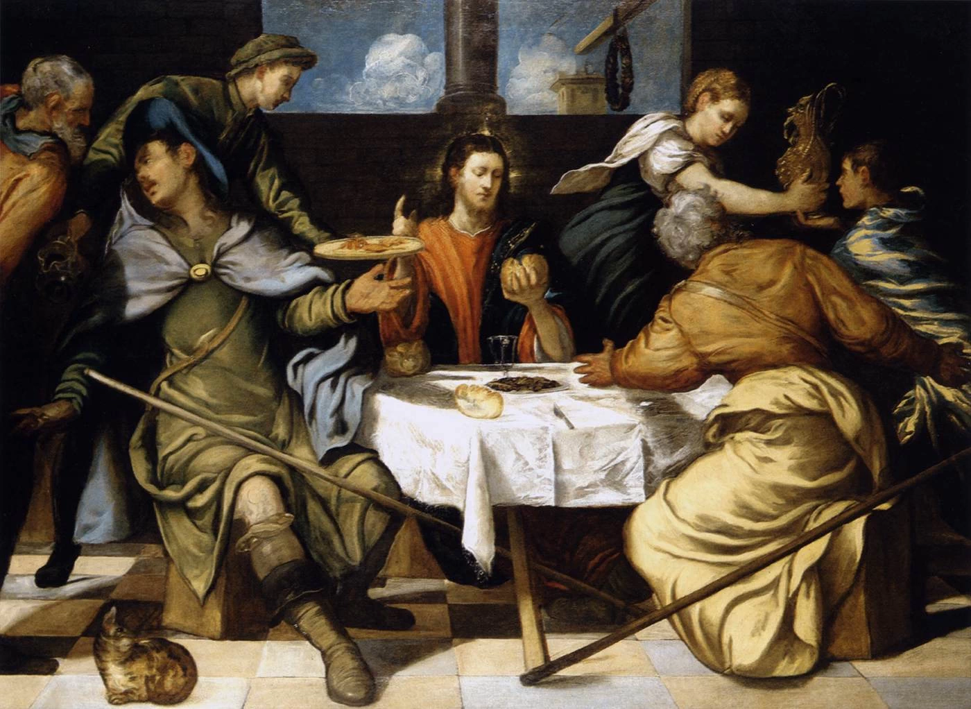 La cena di Emmaus - Szépmûvészeti Múzeum, Budapest