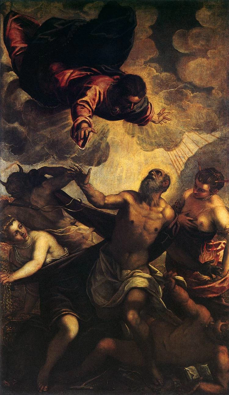 Le tentazioni di Sant'Antonio - San Trovaso, Venice
