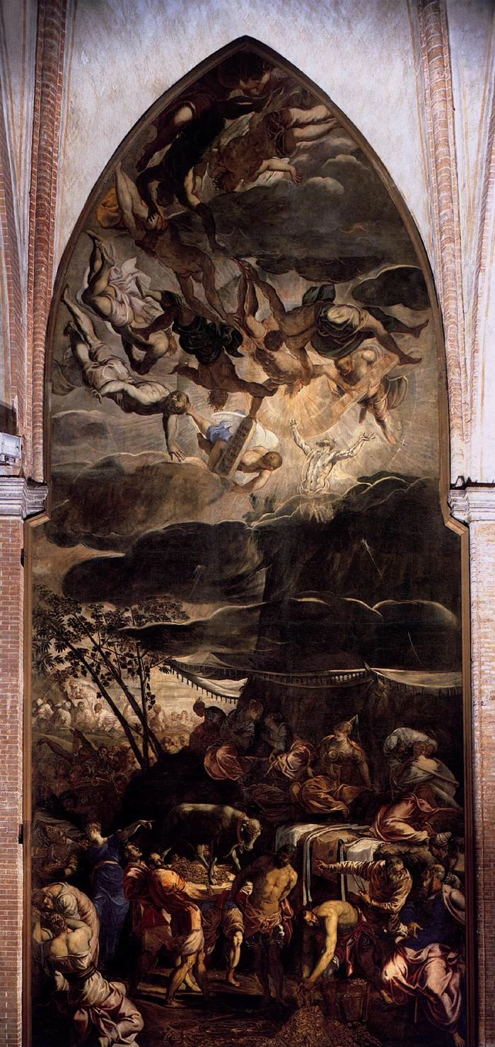Mosè riceve le tavole della legge - Museo dell'Orto venezia