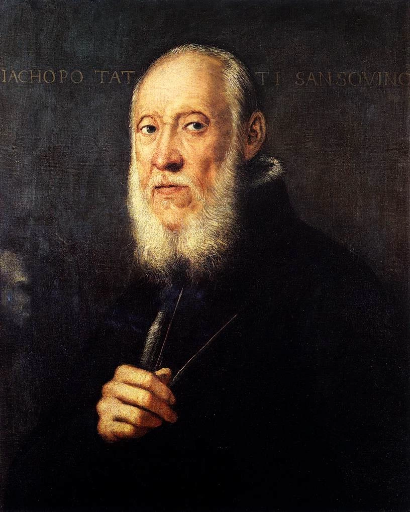 Ritratto di Jacopo Sansovino - 1571, Galleria degli Uffizi, Florence