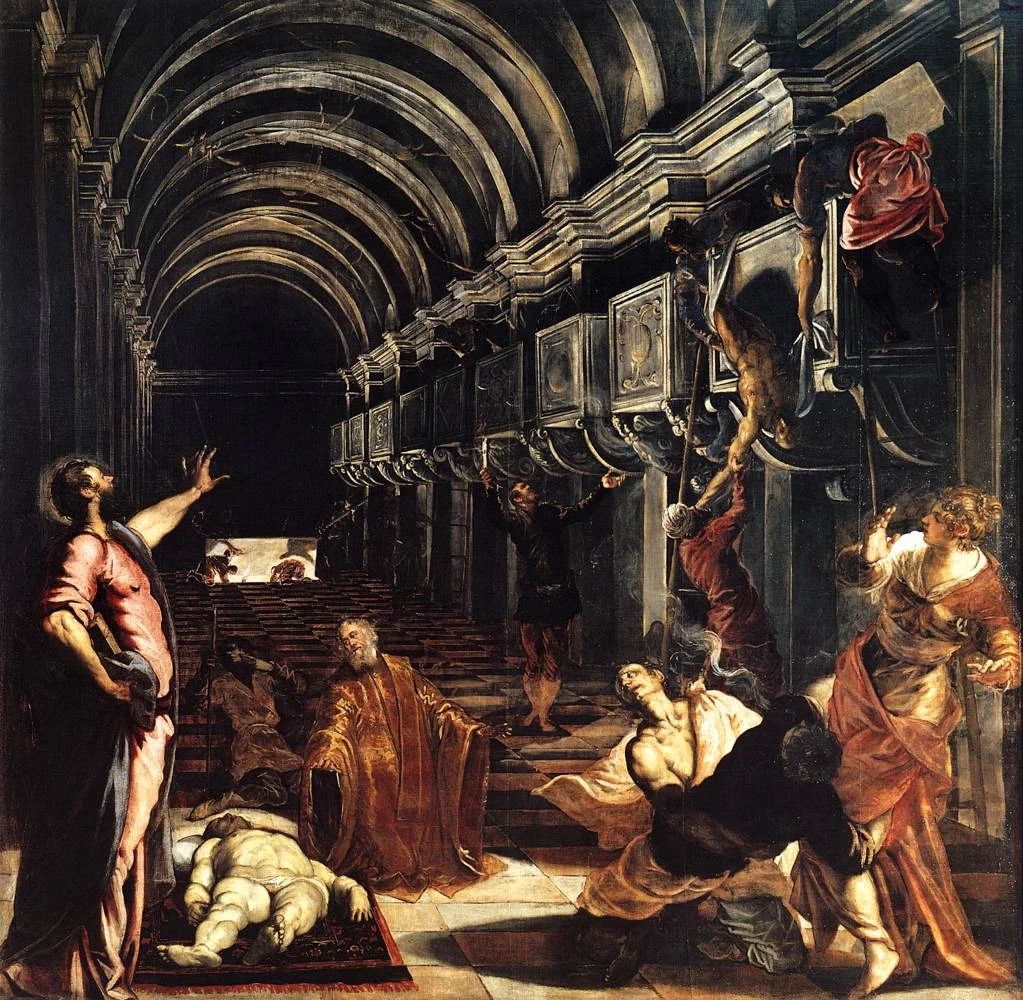 San Marco fa il miracolo - Pinacoteca di Brera, Milan