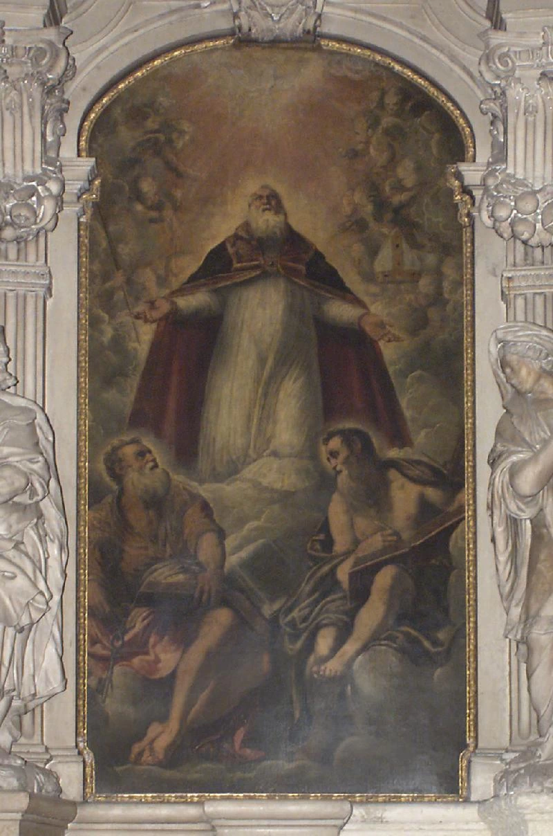 Robusti J. (1548 - 49), San Marziale tra San Pietro e San Paolo