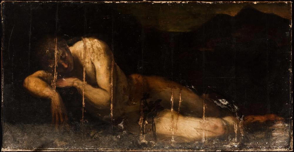 Attribuito, Adamo addormentato, frammento creazione di Eva - The Ringling Sarasota, California