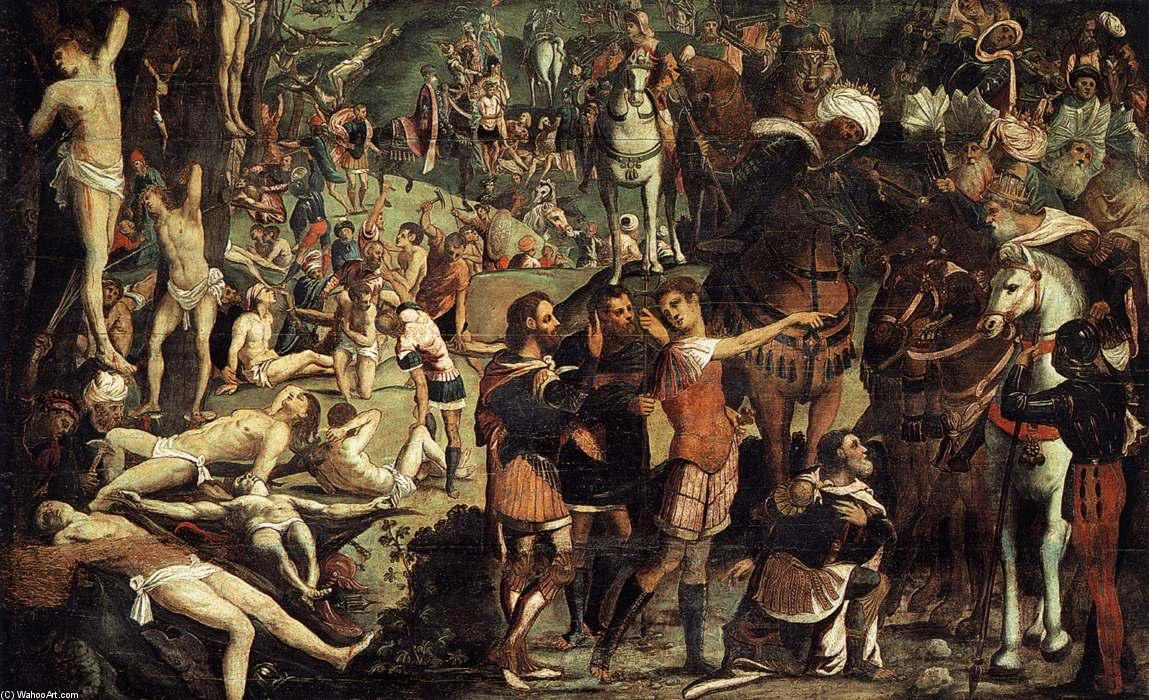 Il martirio dei diecimila - GALLERIE DELL'ACCADEMIA (VENICE, ITALY)