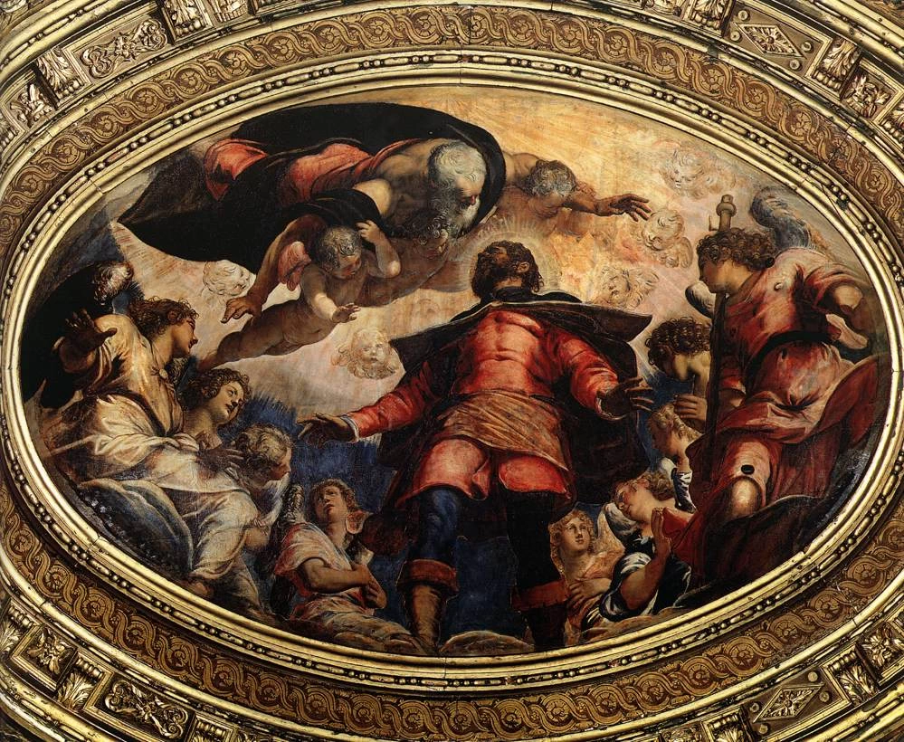 Apoteosi di San Rocco - Scuola Grande di San Rocco, Venice