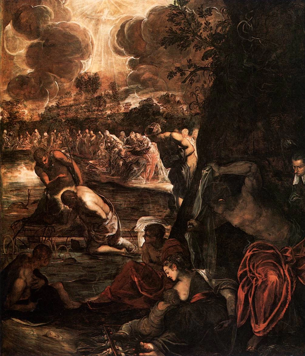 Battesimo di Cristo - Scuola Grande di San Rocco, Venice
