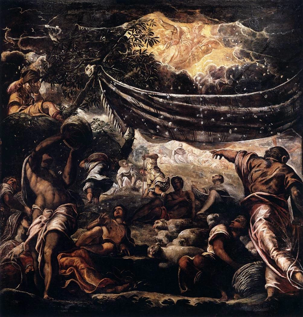 Il miracolo della manna - Scuola Grande di San Rocco, Venice
