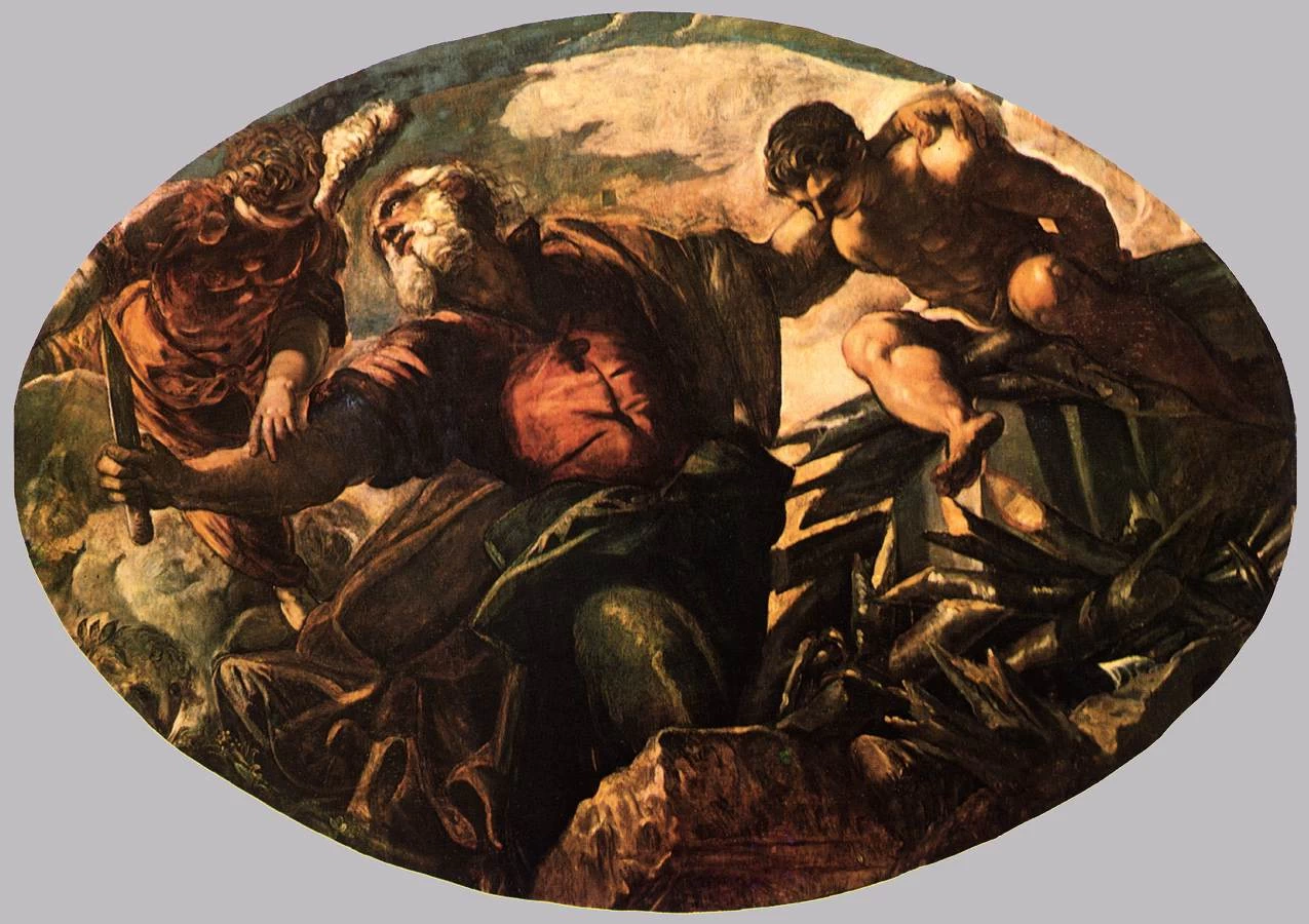 Il sacrificiop di Isacco - Scuola Grande di San Rocco, Venice