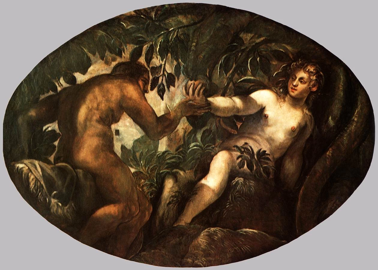 La caduta dell'uomo - Scuola Grande di San Rocco, Venice