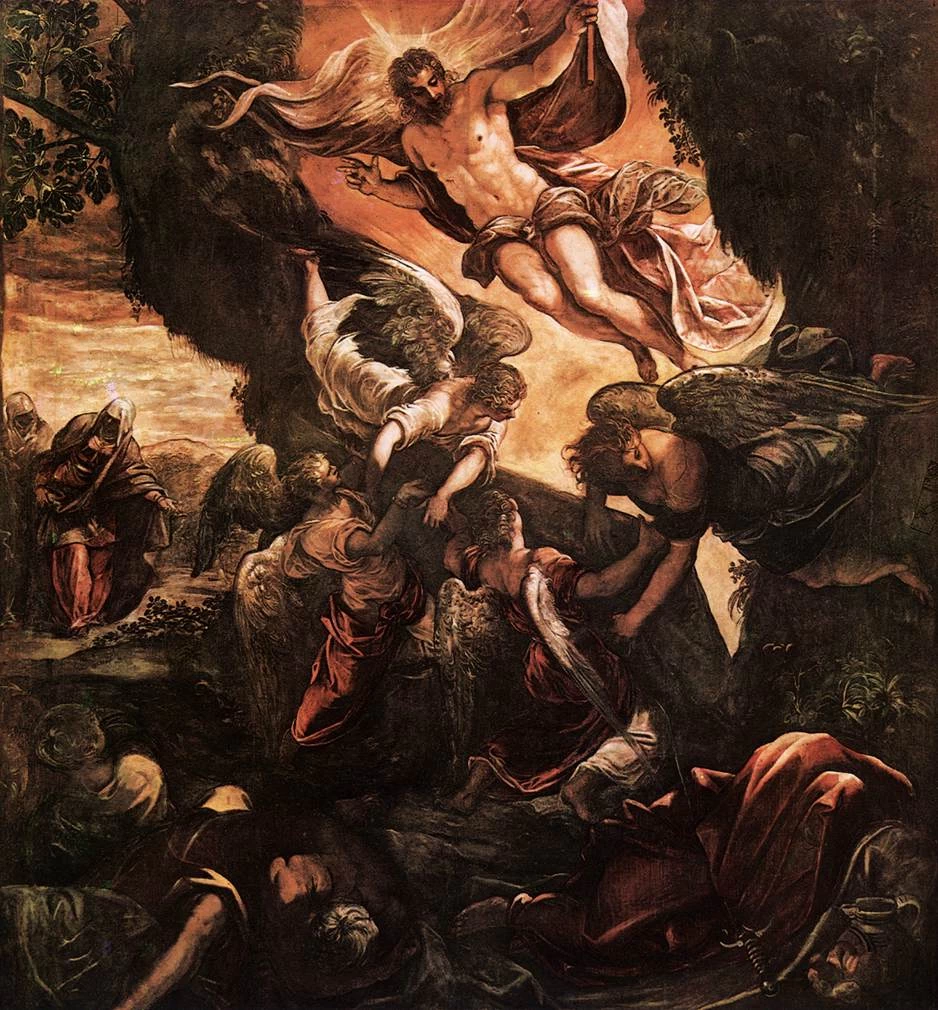 La resurrezione di Cristo - Scuola Grande di San Rocco, Venice