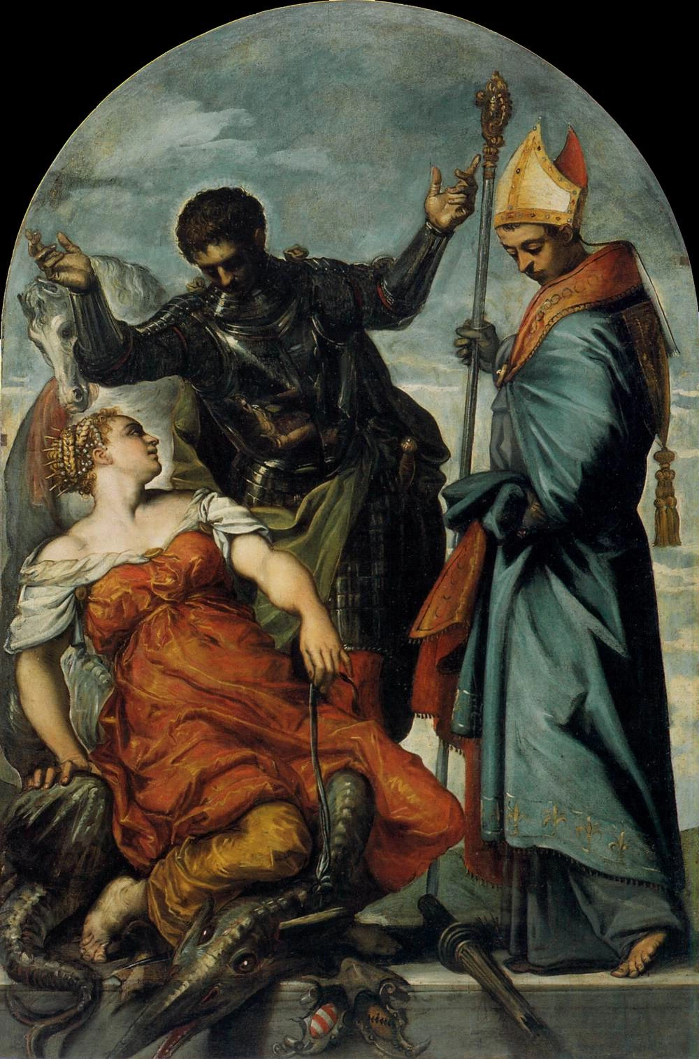 Santi Luigi e Giorgio e la principessa - Gallerie dell'Accademia, Venice