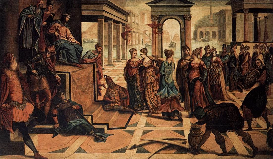 Salomone e la regina di Saba - Galleria Accademia venezia
