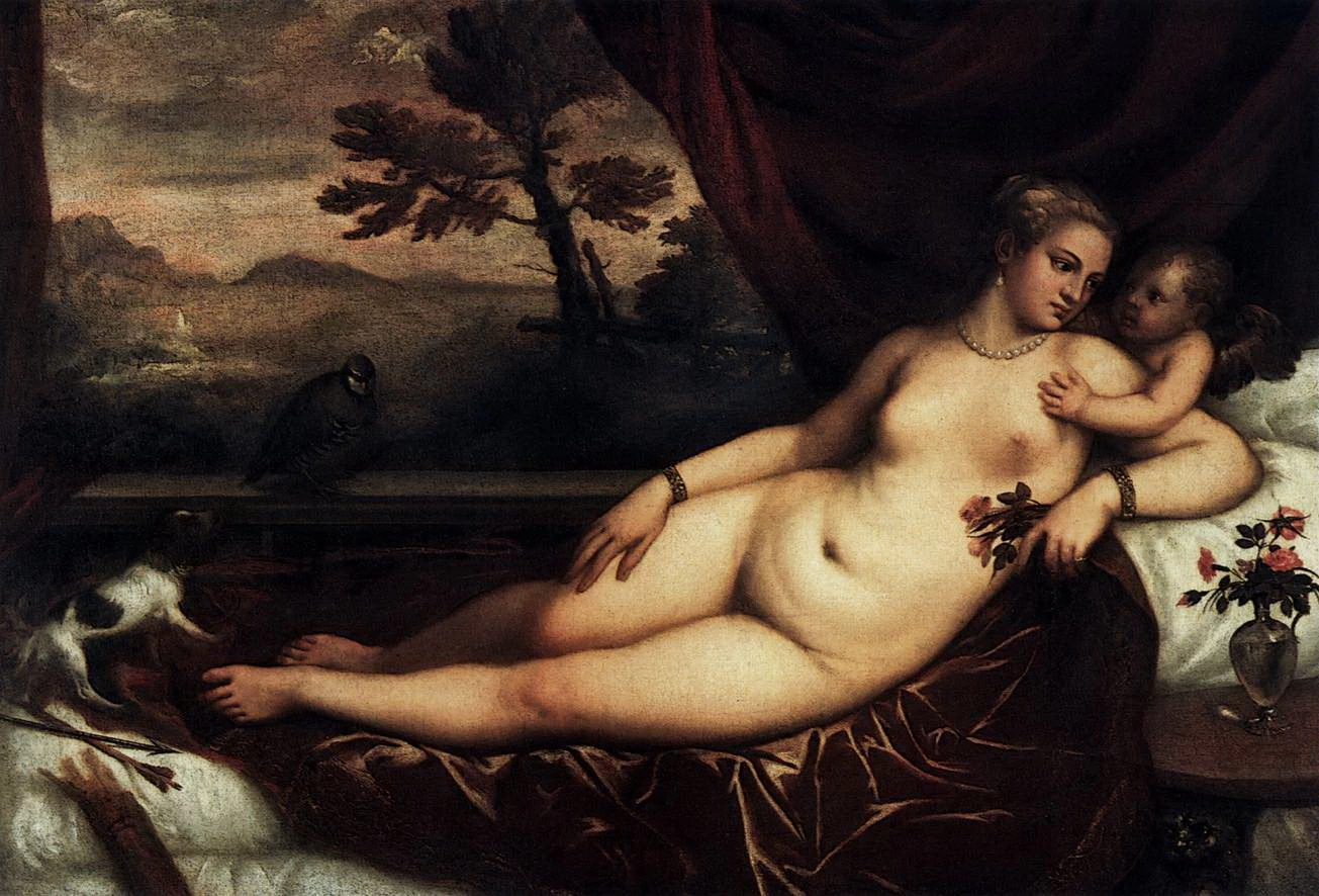 Venere e Cupido - Galleria degli Uffizi, Florence