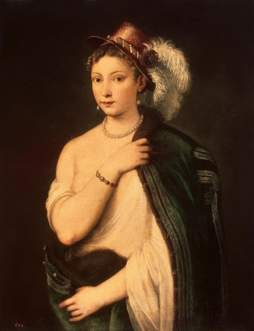 Ritratto di giovane donna - Kunsthistorisches Museum, Vienna