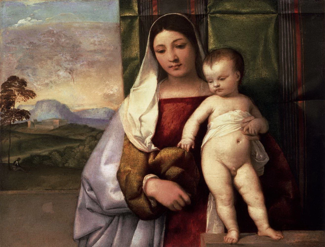 La Madonna Gipsy - Kunsthistorisches Museum, Vienna