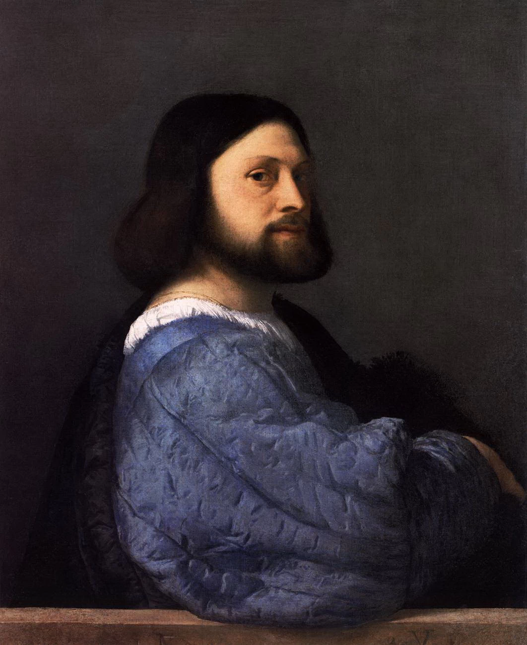 Ritratto di uomo in blu - National Gallery, London