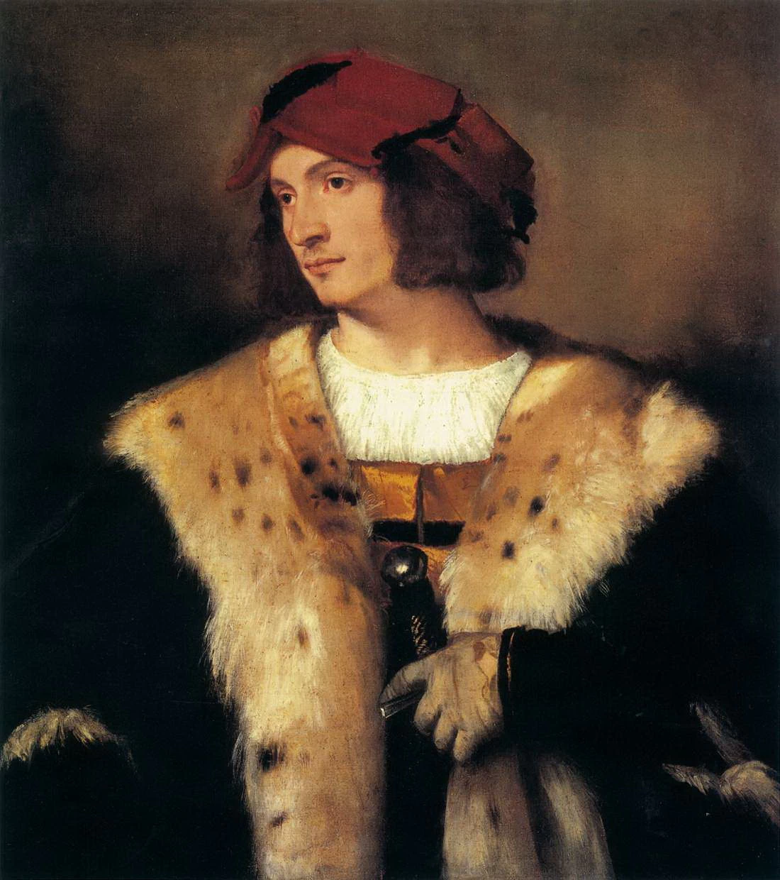 Ritratto di uomo con cappello rosso - Frick Collection, New York
