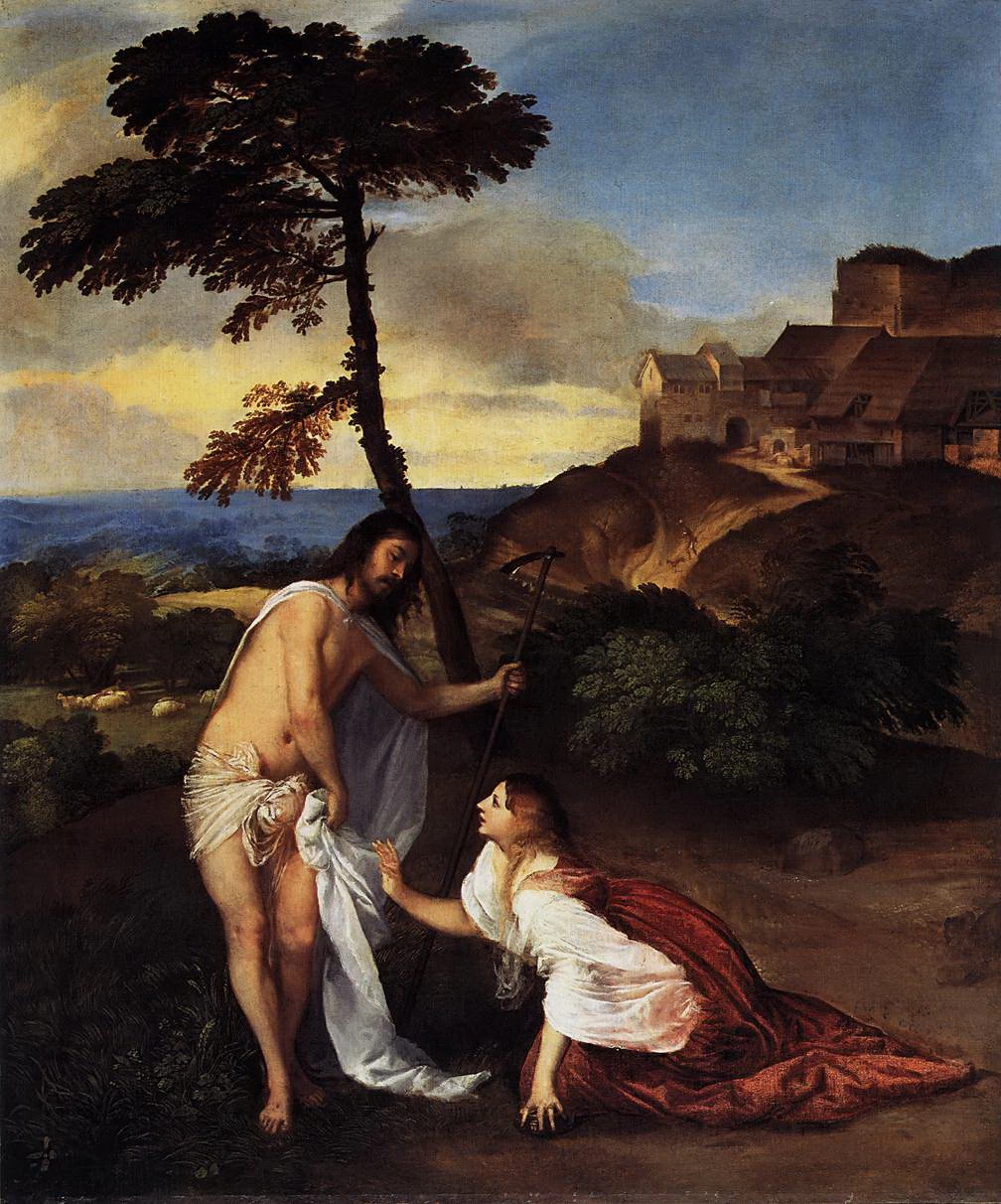 Noli me tangere - National Gallery, London