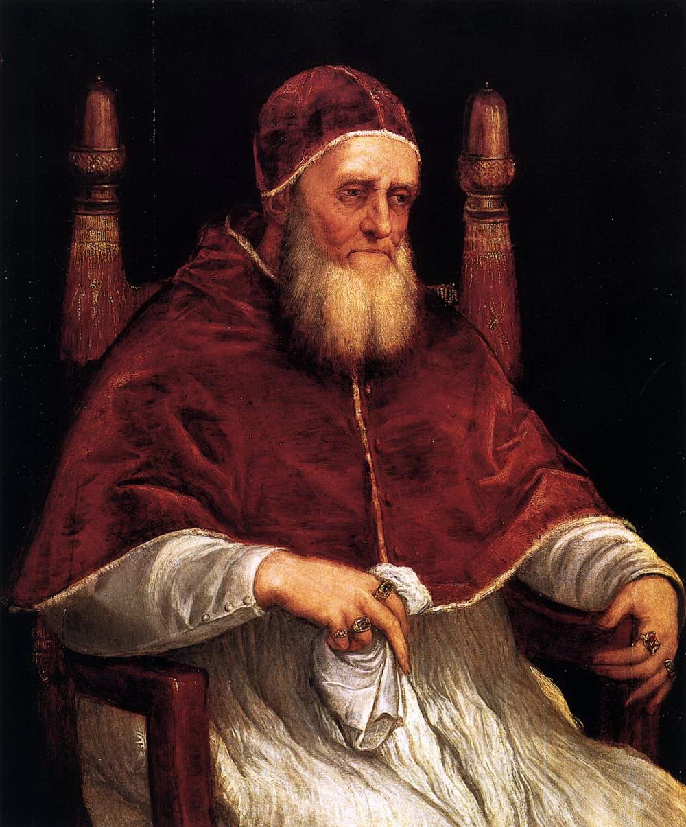 Ritratto di papa Giulio II - Galleria Palatina (Palazzo Pitti), Florence
