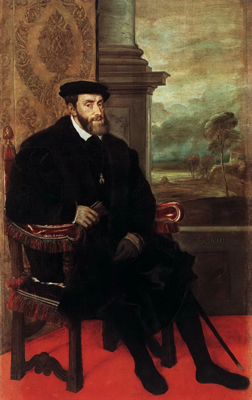 Ritratto di Carlo V - Alte Pinakothek, Munich
